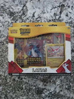 🔥POKEMON 2018 SUN & MOON DRAGON MAGESTY PIN COLLECTION LATIAS BOX SET SEALED🔥 - Image 1