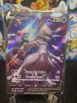 Mewtwo V SWSH229 - Black Star PROMO - Pokemon TCG - NM - Image 1
