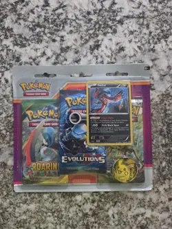 Pokemon Roaring Skies/Evolutions/Steam Siege 3 Pack Blister Yveltal NEW Sealed - Image 1