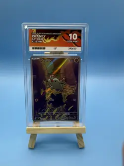 ACE 10 Phanpy 115/106 Art rare Supercharged breaker 2024 Pokemon NOT PSA - Image 1