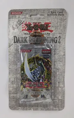 Yu-Gi-Oh! Dark Beginning 2 Blister Pack 1st Ed. English Version Sealed - Image 1