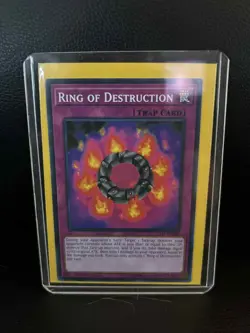 Ring of Destruction - YS17-EN036 - Common - 1st Edition Starter Deck: Link Strik - Image 1