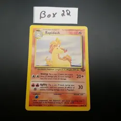 Rapidash 44/64 - Jungle Set - VINTAGE WOTC POKEMON CARD - UNLIMITED - LP/MP - Image 1