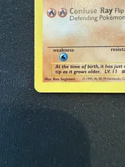 Pokemon Vulpix 68/102 1st Edition Shadowless Base Set Card Unplayed Near Mint - Image 2