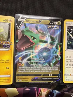 Pokemon SWSH Promo Card Lot 8 Cards Cosmos Holo Rayquaza / Pixel Kyogre / Marnie - Image 3
