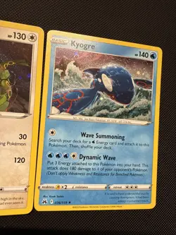 Pokemon SWSH Promo Card Lot 8 Cards Cosmos Holo Rayquaza / Pixel Kyogre / Marnie - Image 5