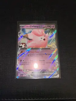 Pokemon TCG Lillie's Clefairy ex 056/159 Prize Pack Series Cards Holo - Image 1