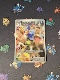 Pokemon Cards Cramorant 176/162 Illustration Rare Twilight Masquerade - (NM) - Image 1