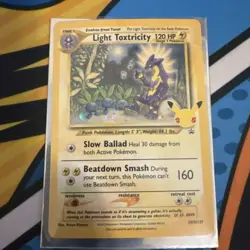 Light Toxtricity SWSH137 SWSH: Sword & Shield Promo Cards Holo - Image 1