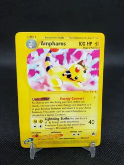 Ampharos 34/165 Expedition Rare WOTC NM Pokemon Card - Image 1