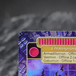 Digimon Darkrizamon Bo-139 Holo Foil S Super Rare Digi-Battle Card TCG LP-NM - Image 2