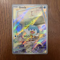 Quaxly 206/193 Illustration Rare Holo - Paldea Evolved Pokemon Card - NM - Image 1