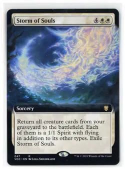 MtG VOC Storm of Souls #47 Extended Art Non-Foil - Image 1