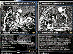 Magic the Gathering -MTG- Dorothea, Vengeful Victim/Dorothea's Retribution - Image 1