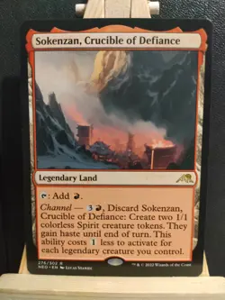 Sokenzan, Crucible of Defiance - Kamigawa - Rare - NM to LP (see pics) MTG - Image 1