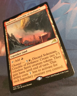Sokenzan, Crucible of Defiance - Kamigawa - Rare - NM to LP (see pics) MTG - Image 3