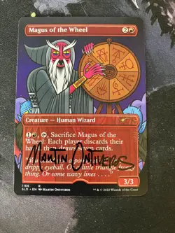 MTG Magus of the Wheel ARTIST PROOF PAINTED Martin Ontiveros Secret Lair Drop - Image 2