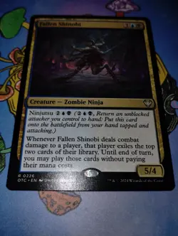 Fallen Shinobi #226 (NM) Thunder Junction OTC Magic MTG - Image 1
