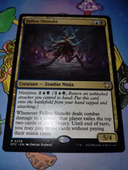 Fallen Shinobi #226 (NM) Thunder Junction OTC Magic MTG - Image 2
