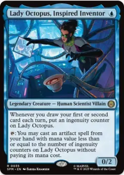 1 x Lady Octopus, Inspired Inventor - Marvel's Spider-Man - LP - MTG - Image 1