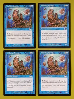 Walking Sponge x4 Urza's Legacy 4x Playset Magic the Gathering MTG - Image 1