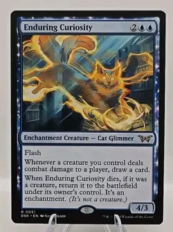 Enduring Curiosity MTG Duskmourn: House of Horror Regular - Image 1