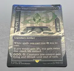 The Wind Crystal (Borderless) Final Fantasy Foil - Image 3
