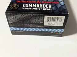MTG Dungeons of Death - D&D Commander Deck - New/Sealed - Image 3