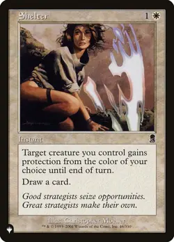 MTG Magic the Gathering Shelter (ODY-46/2869) The List NM - Image 1