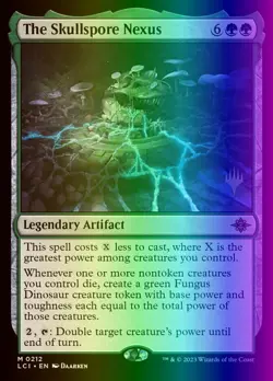 MTG The Skullspore Nexus (212p/174) The Lost Caverns of Ixalan Promos LP FOIL - Image 1