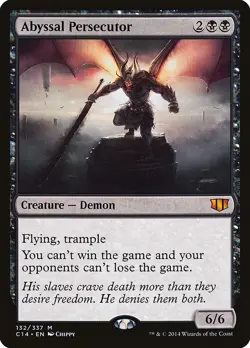 MTG Magic the Gathering Abyssal Persecutor (132/397) Commander 2014 LP - Image 1