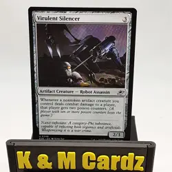 MTG - Edge of Eternities - Virulent Silencer - 0248 - NM - Playset x4 - Image 1