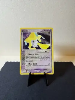 Pokemon TCG: 2004 EX Hidden Legends Jirachi 8/101 Holo Rare LP+ - Image 2