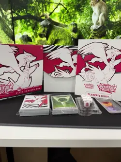 Black Bolt & White Flare Pokemon Center Elite Trainer Box ETBs Empty With Extras - Image 3
