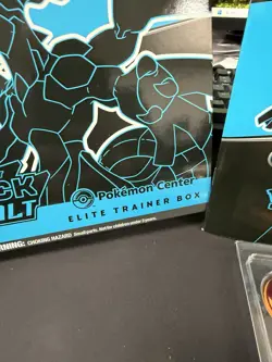 Black Bolt & White Flare Pokemon Center Elite Trainer Box ETBs Empty With Extras - Image 4
