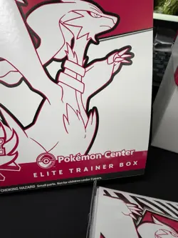 Black Bolt & White Flare Pokemon Center Elite Trainer Box ETBs Empty With Extras - Image 5