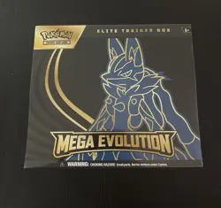 Pokemon TCG: Mega Evolution (Lucario) Elite Trainer Box ETB | New & Sealed✅ - Image 1
