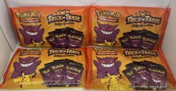 Pokemon TCG Halloween Trick or Trade Booster Bundle Lot 4 x 120 Sealed Packs 👻 820650850783 - Image 1