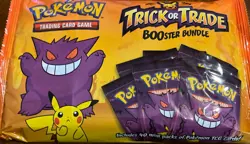 Pokemon TCG Halloween Trick or Trade Booster Bundle Lot 4 x 120 Sealed Packs 👻 820650850783 - Image 3