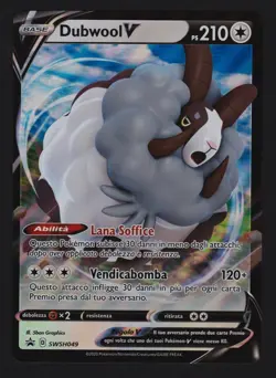 Pokemon - Dubwool V - Jumbo - SWSH Promo 49 - ITALIANO - Image 1