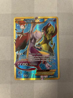 Pokemon TCG - Mewtwo EX (163 Secret Full Art) - XY - BREAKthrough (BKT) LP - Image 1