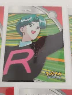 Pokemon 2000 Topps TV Animation Series 3 Butch/Brock/#52 Meowth Non Holo Cards - Image 5