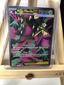 Pokemon TCG Mega Mawile EX 162/132 Ultra Rare Mega Evolutions English Card - Image 1