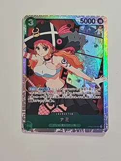 Nami OP02-036 SR Paramount War - ONE PIECE Card Game Japanese FOIL - Image 1