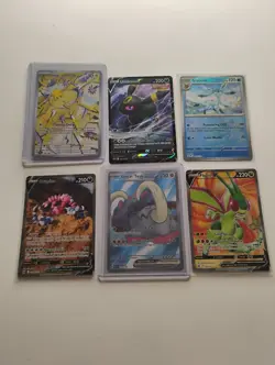 Pokemon Drapion Galarian Gallery/Joltik Illustration Rare/Full Art Holo Cards - Image 1