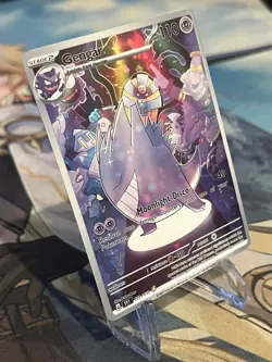 Pokemon Gengar Anima Doujin ACG DIY Craft Full Art Custom Card New - Image 2