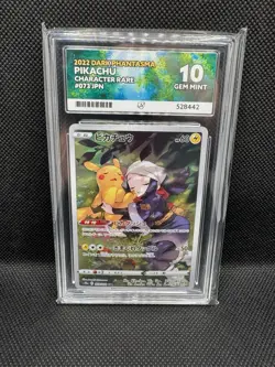ACE 10 Pikachu 073/071 Dark Phantasma Character Rare Japanese Pokemon card - Image 1