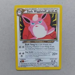 Dark Wigglytuff 40/105 Neo Destiny Set Collectible Pokemon Card - Image 1