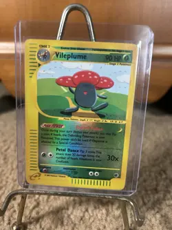 Pokemon Vileplume Expedition 31/165 Rare Reverse Holo Card 2002 - Image 1