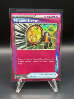 Megaton Blower 182/191 Sv08: Surging Sparks Holo Pokemon Tcg Cards Rare Mint Nm - Image 1